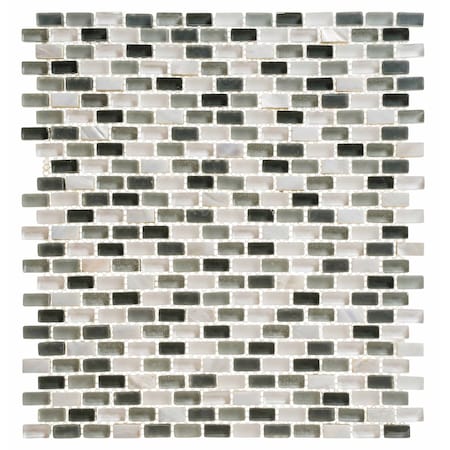 ANDOVA TILES Tino 0.38 X 0.75 Natural Stone Mosaic Wall & Floor Tile